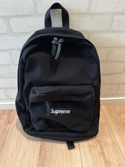Supreme Canvas Backpack "Black"