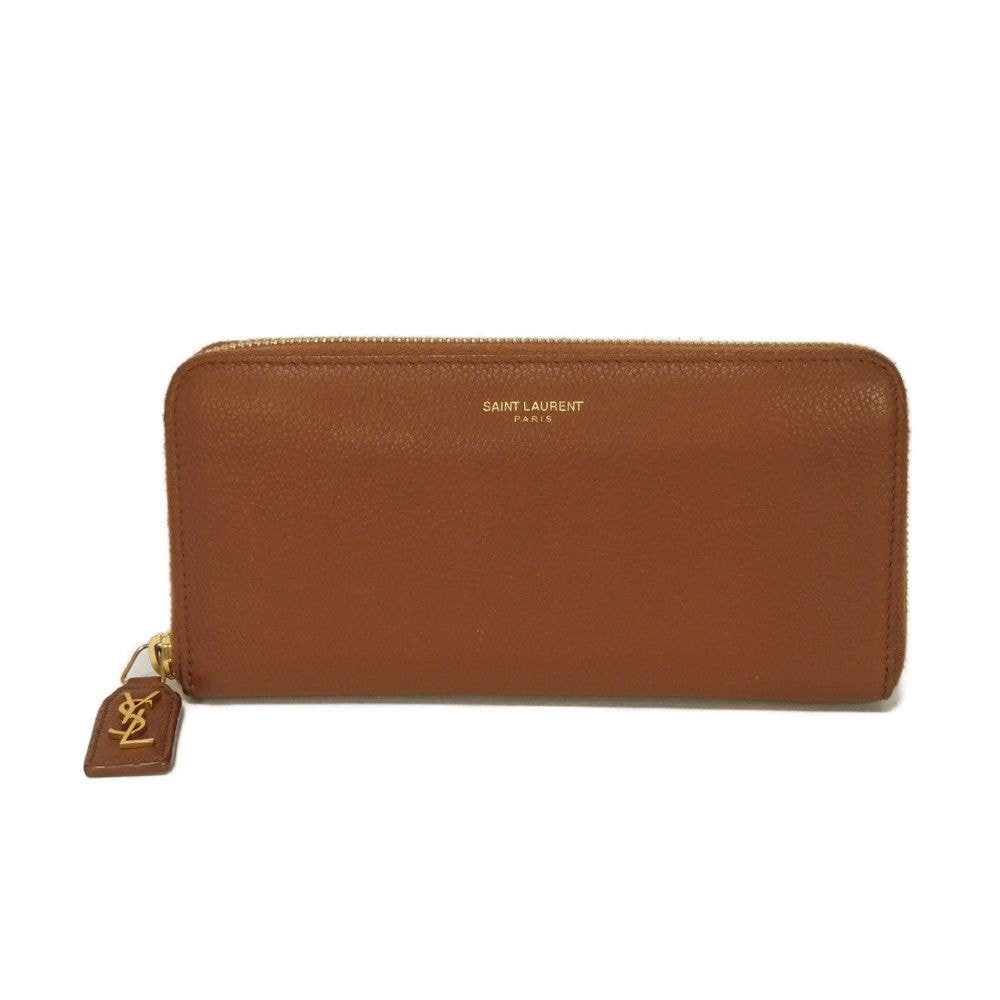SAINT LAURENT PARIS YSL フルジップ ウォレット 長財布