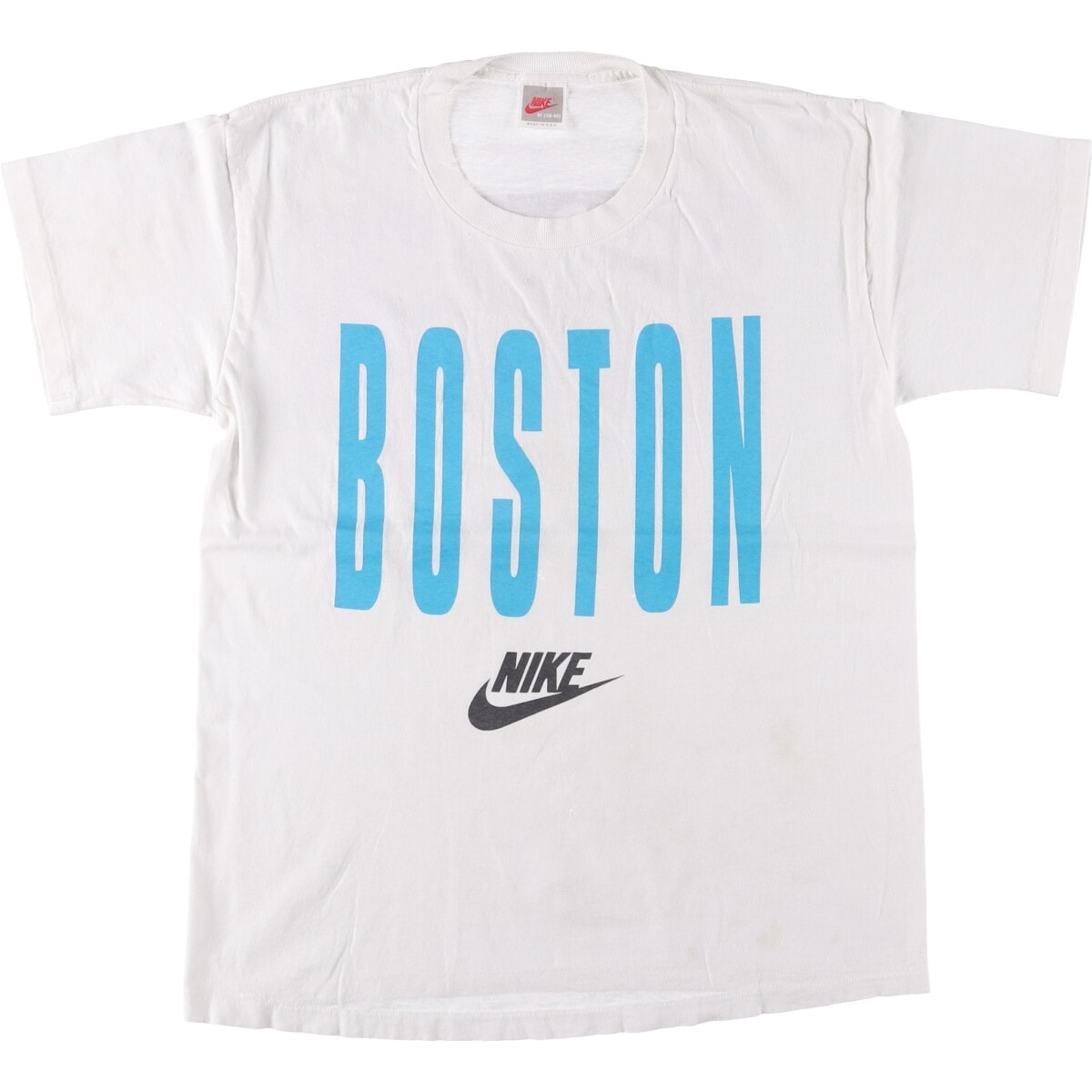 古着 90年代 ナイキ NIKE 銀タグ ロゴTシャツ USA製 メンズM相当 ヴィンテージ/eaa567719