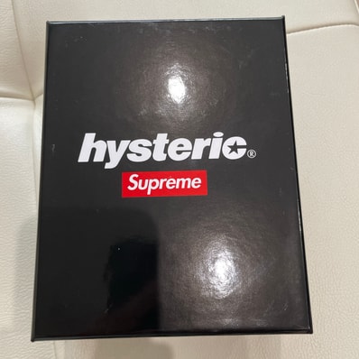 Supreme x HYSTERIC GLAMOUR Vinyl Belt "Clear"