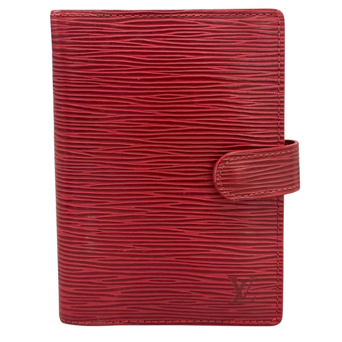 ルイヴィトン LOUIS VUITTON 6穴 R2005E エピ 手帳カバー