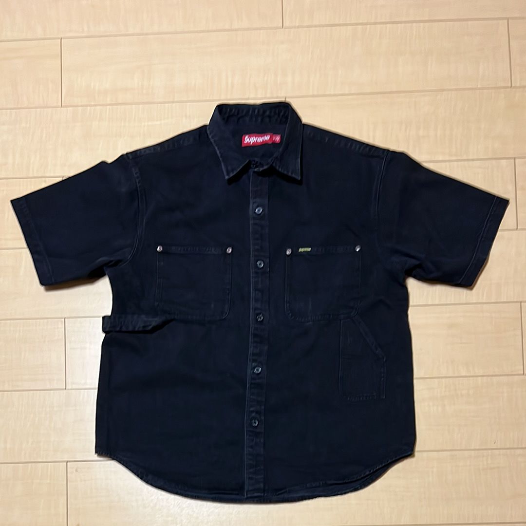 Supreme Loose Fit S/S Denim Painter Shirt 