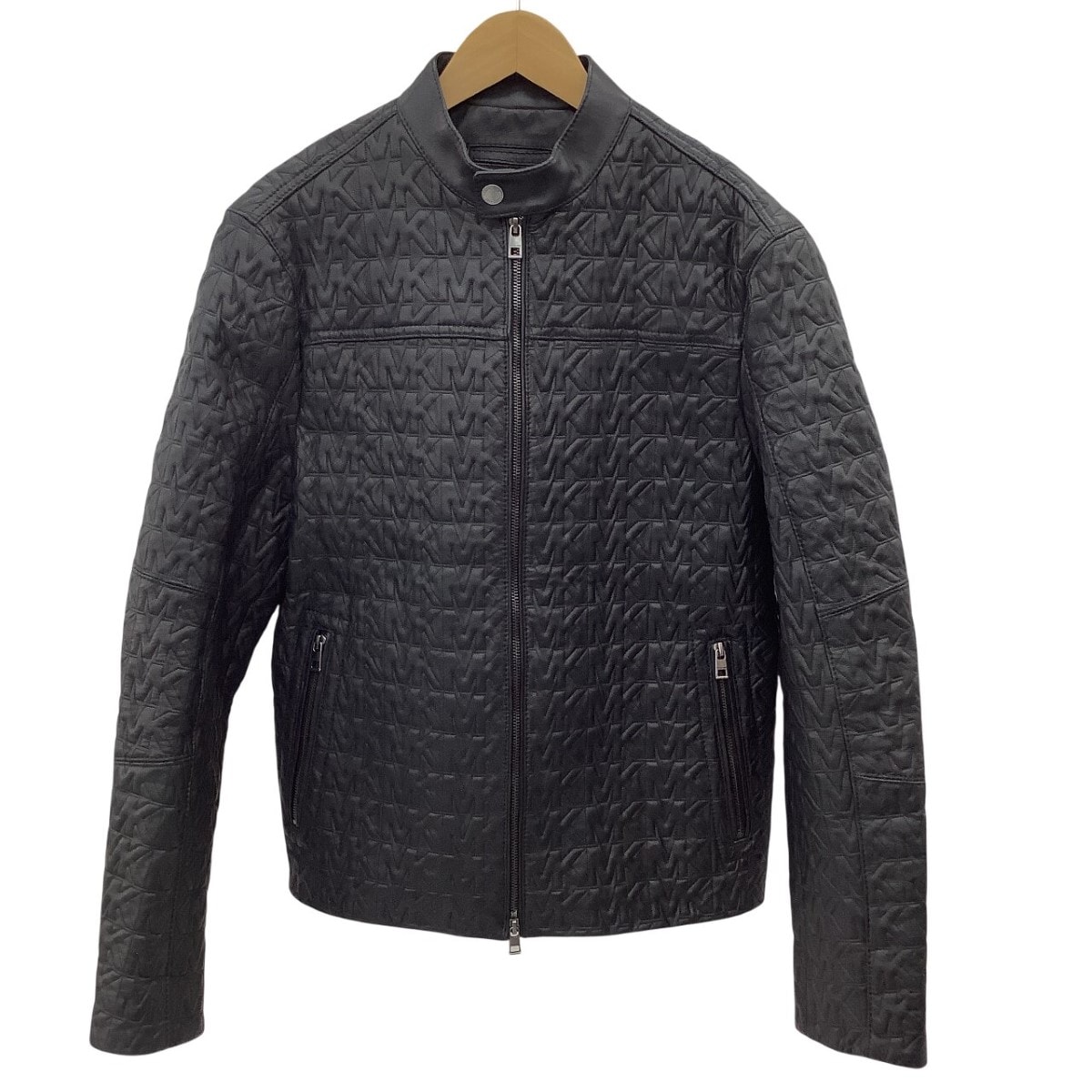 MICHAEL KORS マイケルコース メンズ レザージャケット ラムレザー SIZE M ブラック