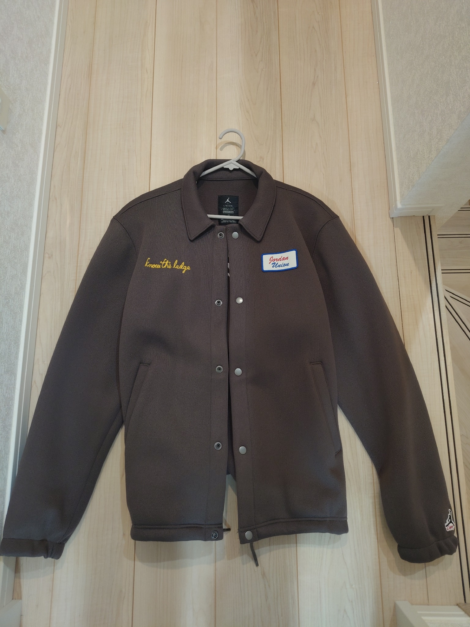 Air Jordan x Union Coaches Jacket "Ironstone"
