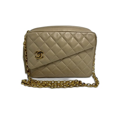 シャネル CHANEL マトラッセ ショルダーバッグ ラムスキン【中古】