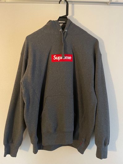 Supreme Box Logo Hooded Sweatshirt "Charcoal" (21FW)