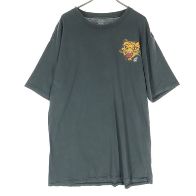 VOLCOM ボルコム アートコレクション 半袖 グラフィック Tシャツ L グレー