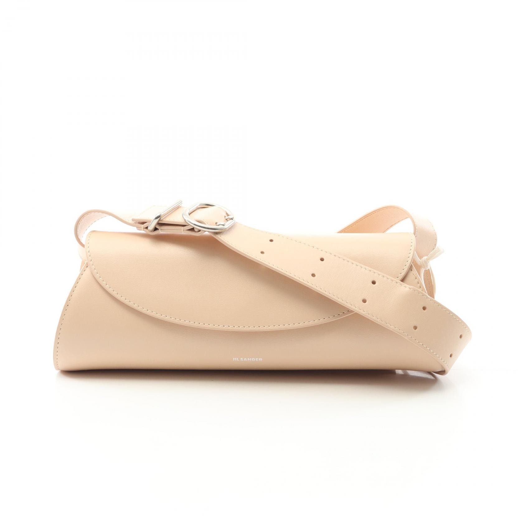 ジルサンダー JIL SANDER CANNOLO カンノーロ スモール ショルダーバッグ バッグ レザー レディース ピンク系 J07WD0023P5355679 【新品】