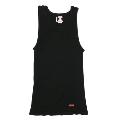 Supreme シュプリーム HANES ヘインズ Tank Tops タンクトップ カットソー ブラック系 L【中古】