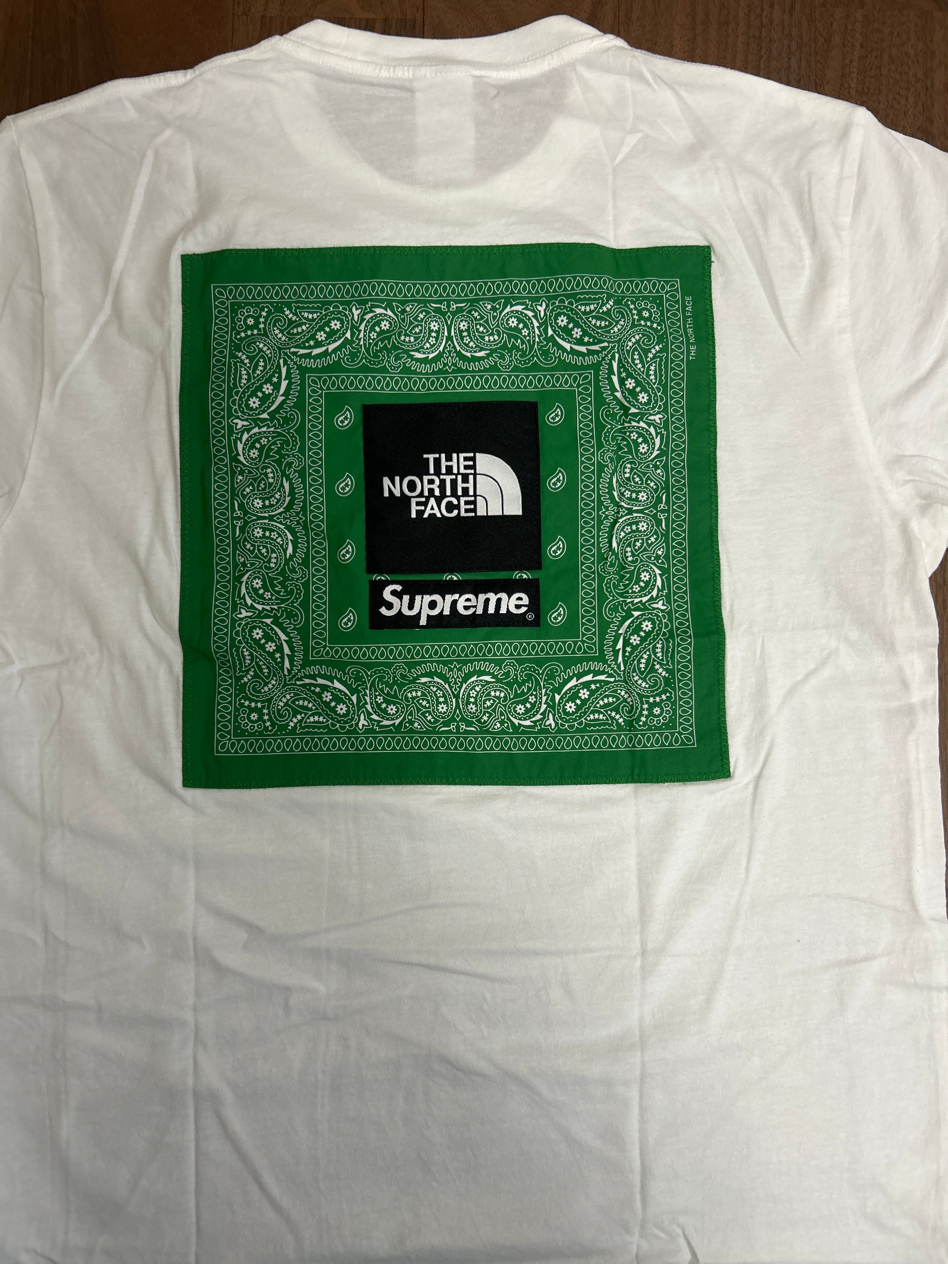 Supreme x The North Face Bandana Tee "White"