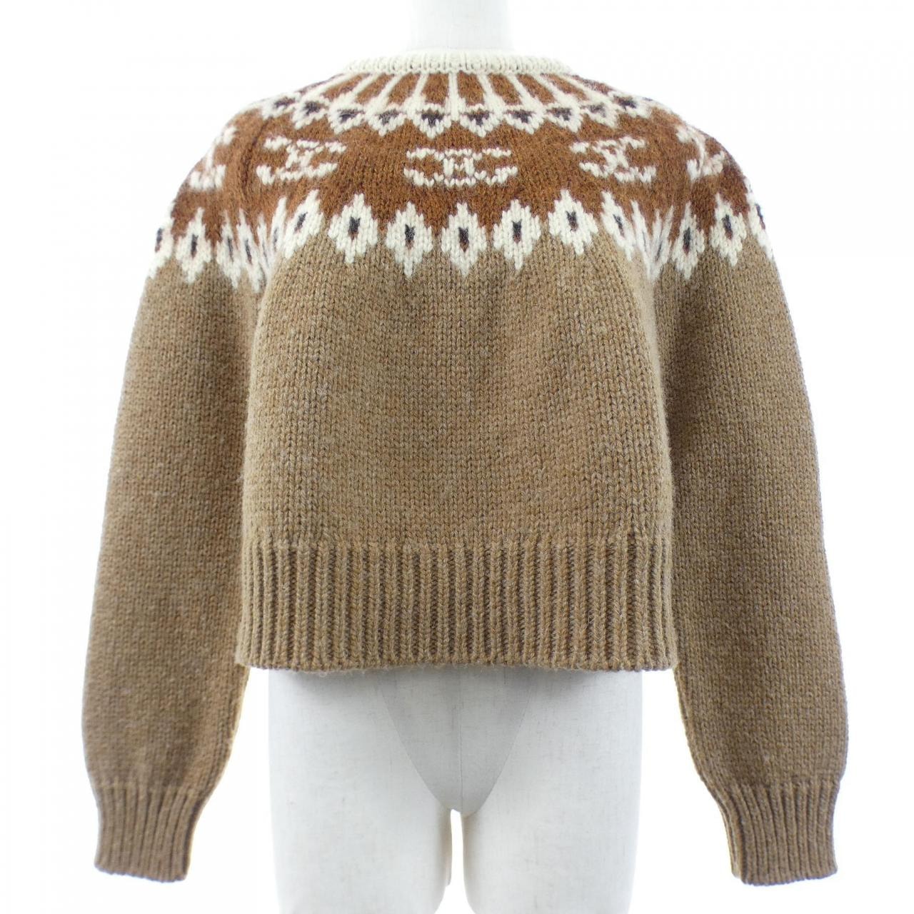 セリーヌ CELINE トリオンフ クルーネックセーター 2ADJ7823V ニット