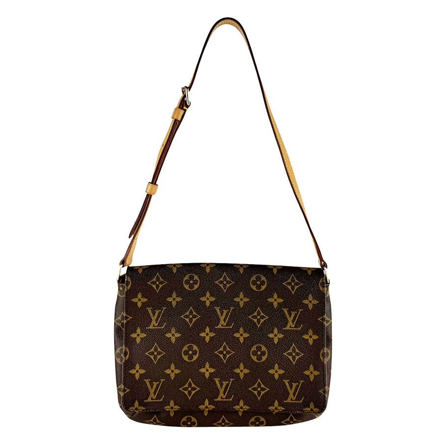 ルイ ヴィトン LOUIS VUITTON ショルダーバッグ モノグラム ミュゼットタンゴ ショート モノグラムキャンバス ブラウン レディース M51257【中古】 z10307