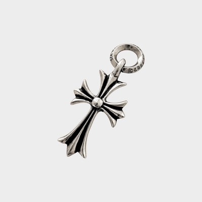 Chrome Hearts Tiny CH Cross Charm "Silver"