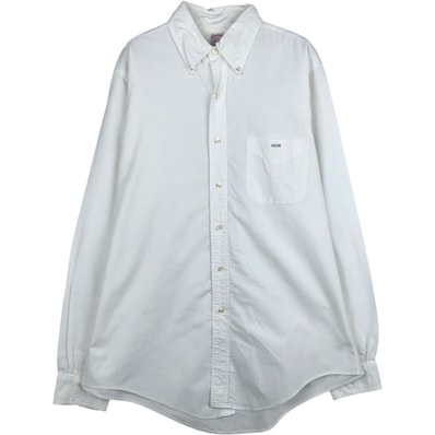 古着 ブルックスブラザーズ Brooks Brothers MAKERS 長袖 ボタンダウンシャツ USA製 メンズM相当/eaa625184