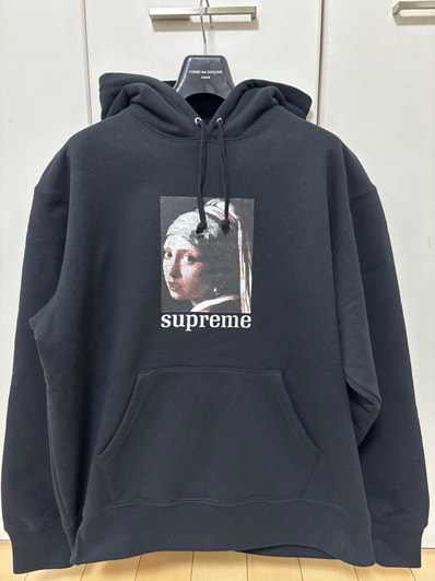 Supreme Pearl Hooded Sweatshirt "Black"
