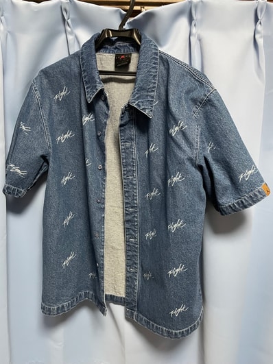 Nike Jordan Allover Print Men's Denim Top "Denim" (US Size)