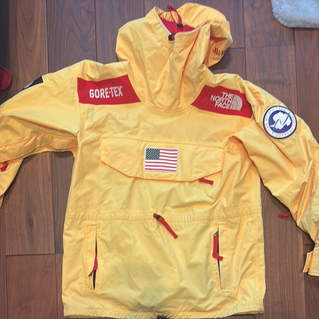 Supreme The North Face Trans Antarctica Expedition Gore-Tex Pullover "Yellow"