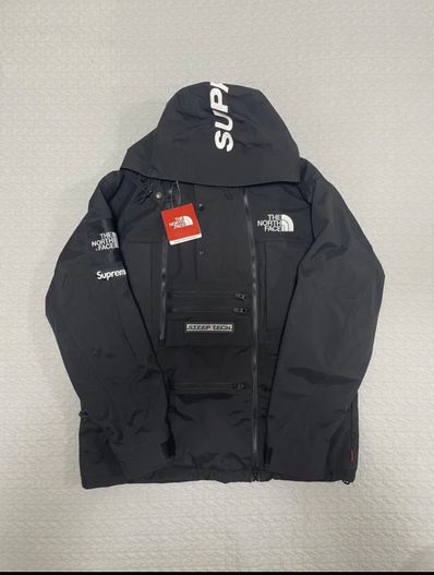 Supreme x The North Face Steep Tech Hooded Jacket "Black"