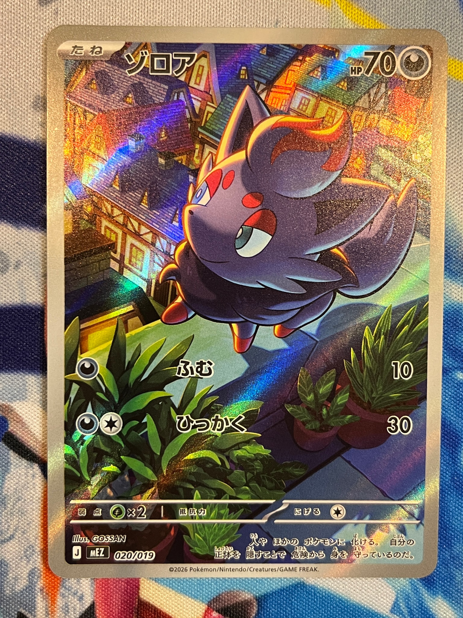 ゾロア AR仕様 [MEZ 020/019](スターターセットex「ゾロア&ゾロアーク
