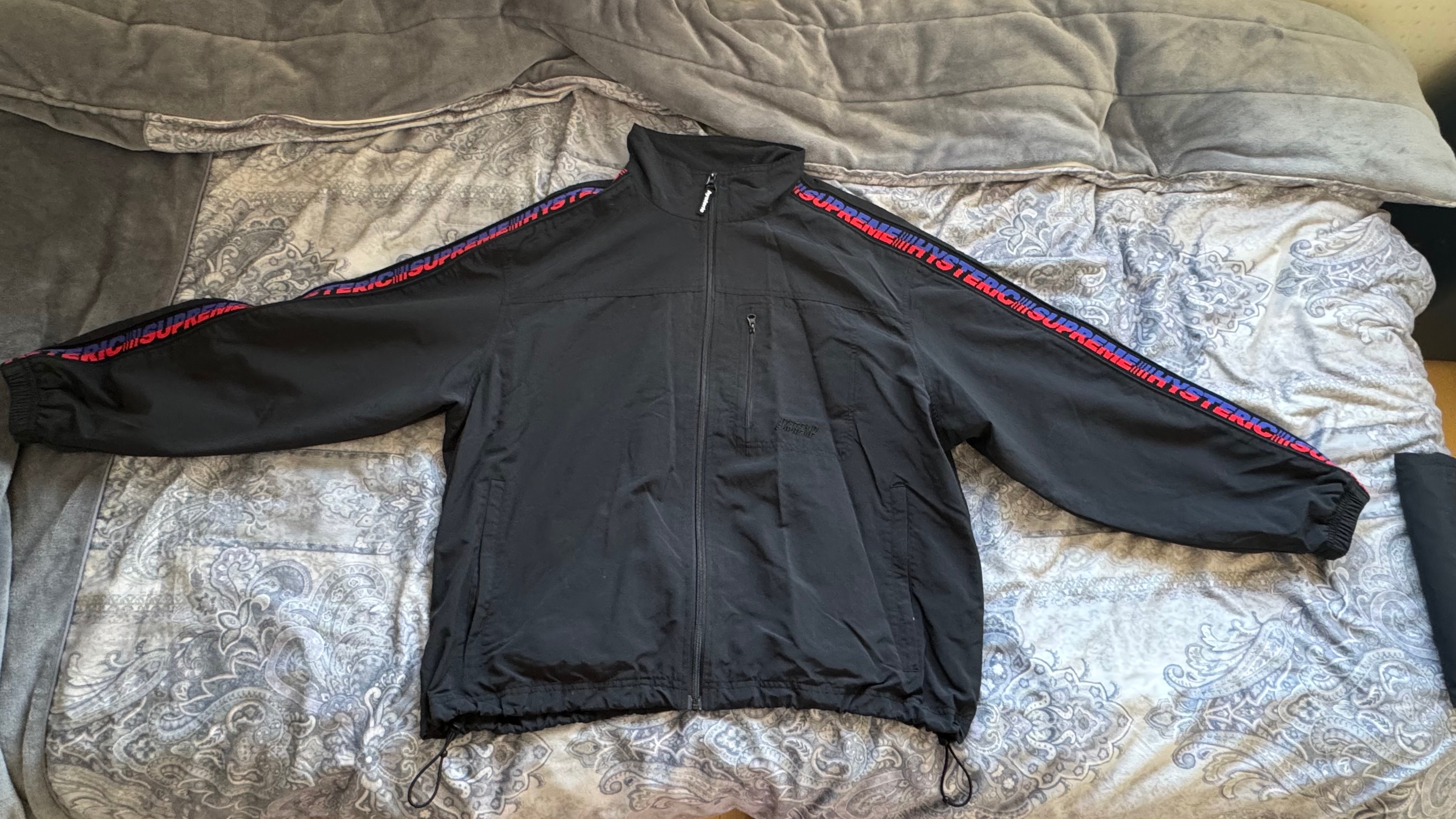 Supreme x HYSTERIC GLAMOUR Track Jacket "Black"