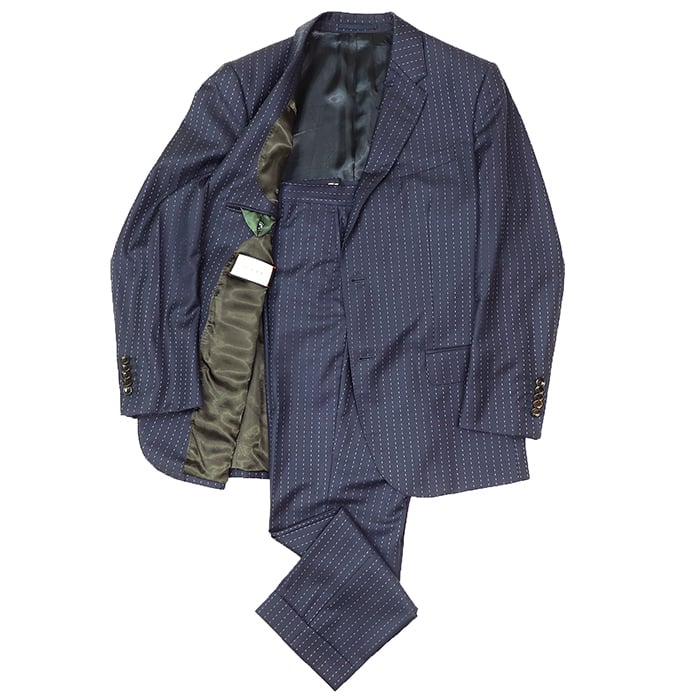 D (傷や汚れあり)】GUCCI グッチ セットアップ スーツ サイズ 7-50R D (傷や汚れあり)】GUCCI グッチ セットアップ スーツ サイズ 7-50R