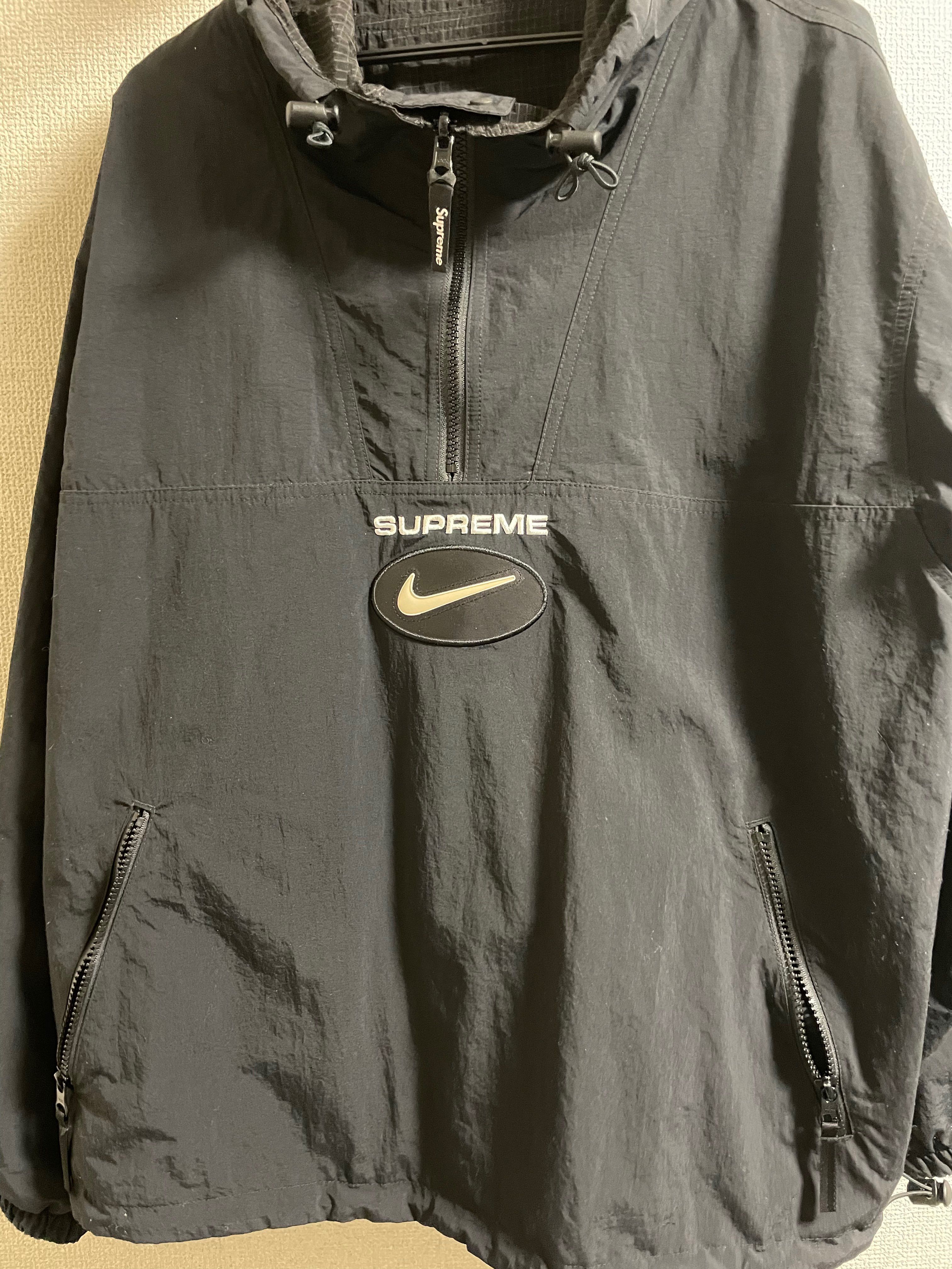 Supreme / Nike Jewel Reversible Ripstop Anorak "Black"