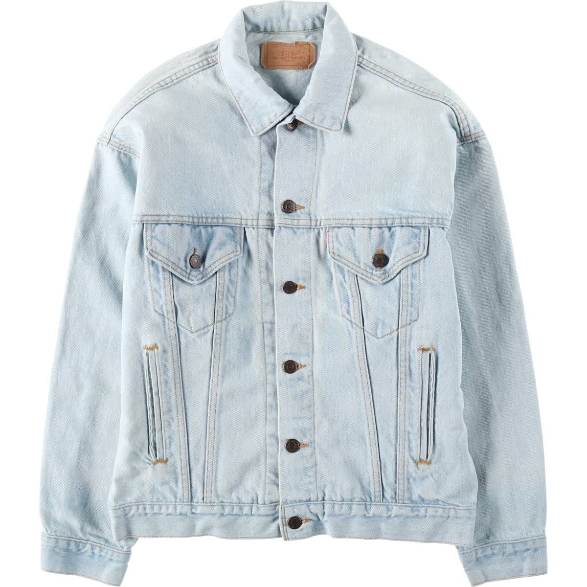 古着 80~90年代 リーバイス Levi's 70507-0211 デニムジャケット Gジャン USA製 メンズS相当 ヴィンテージ/eaa632506