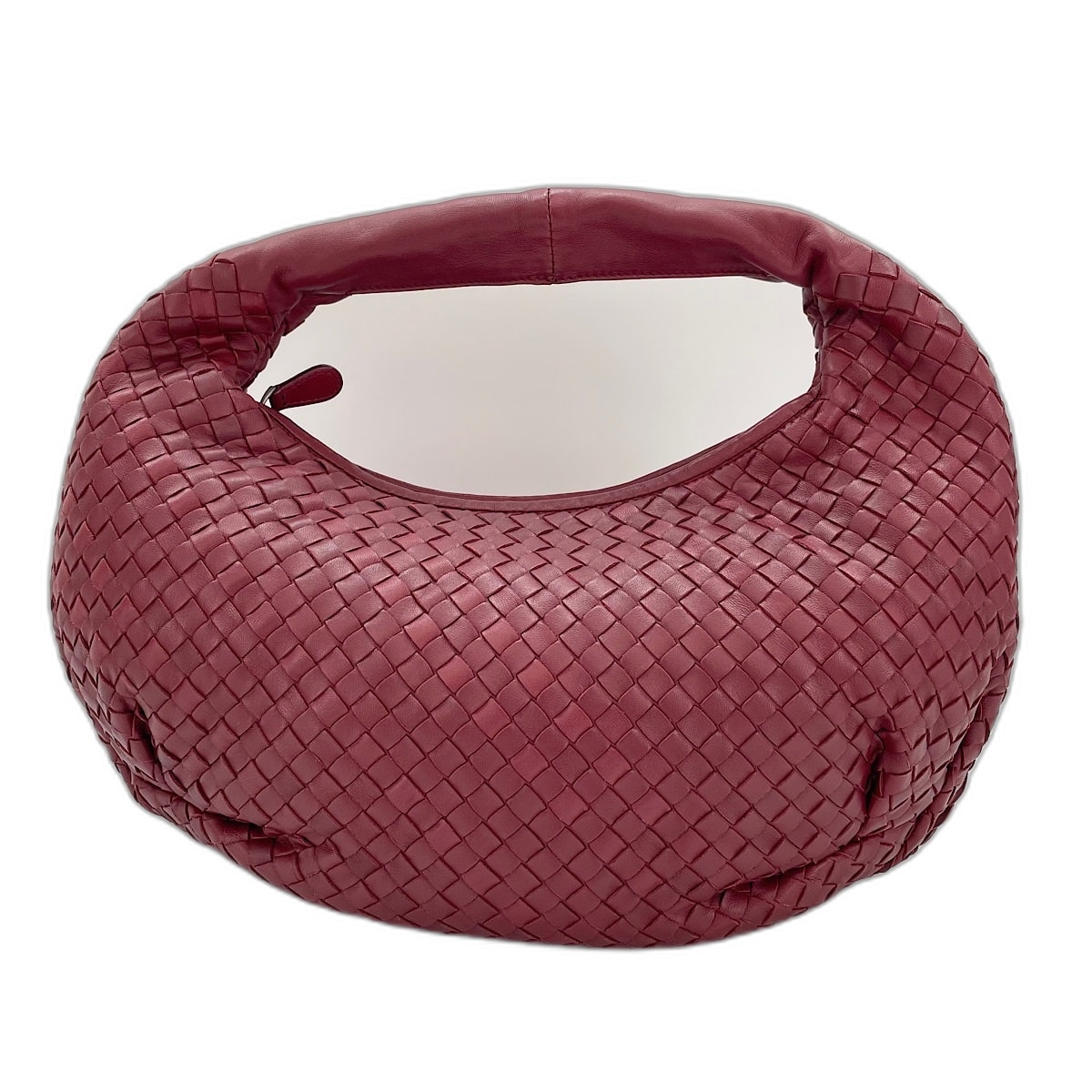 ボッテガヴェネタ BOTTEGAVENETA イントレチャート ショルダーバッグ レザー【中古】