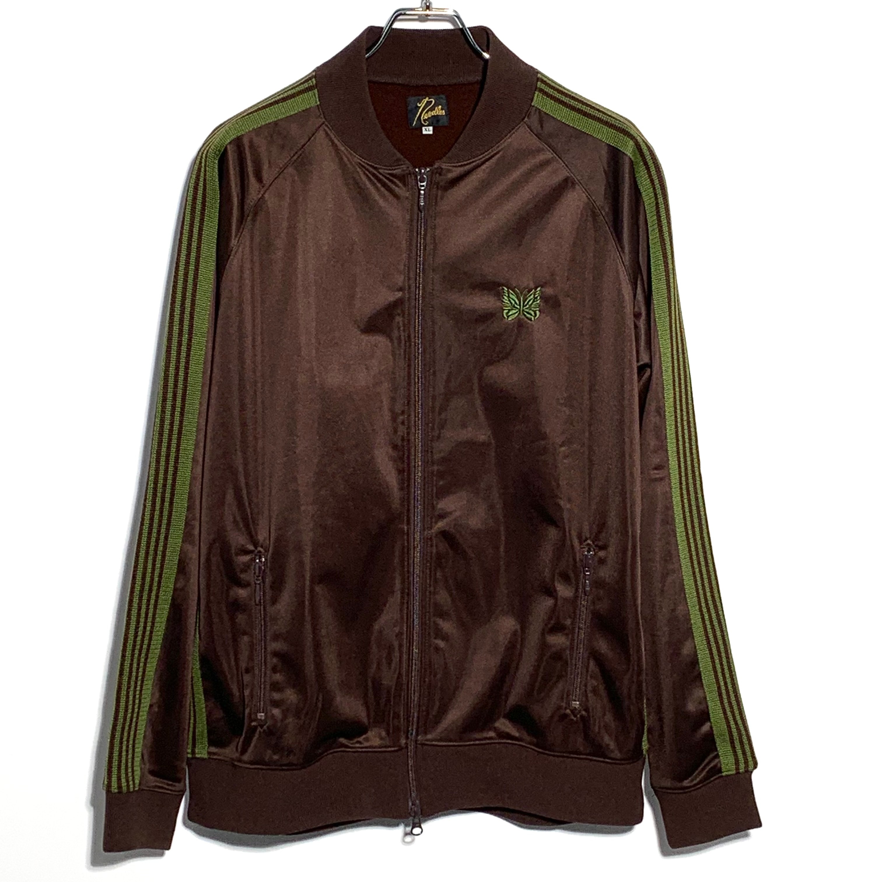 R.C. Track Jacket - Pe/Ta Tricot brown 20AW