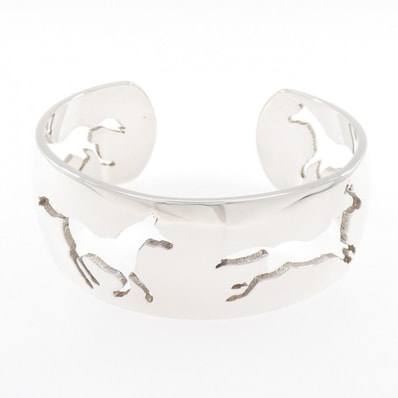 【ヴィンテージ】エルメス ホールマーク バングル