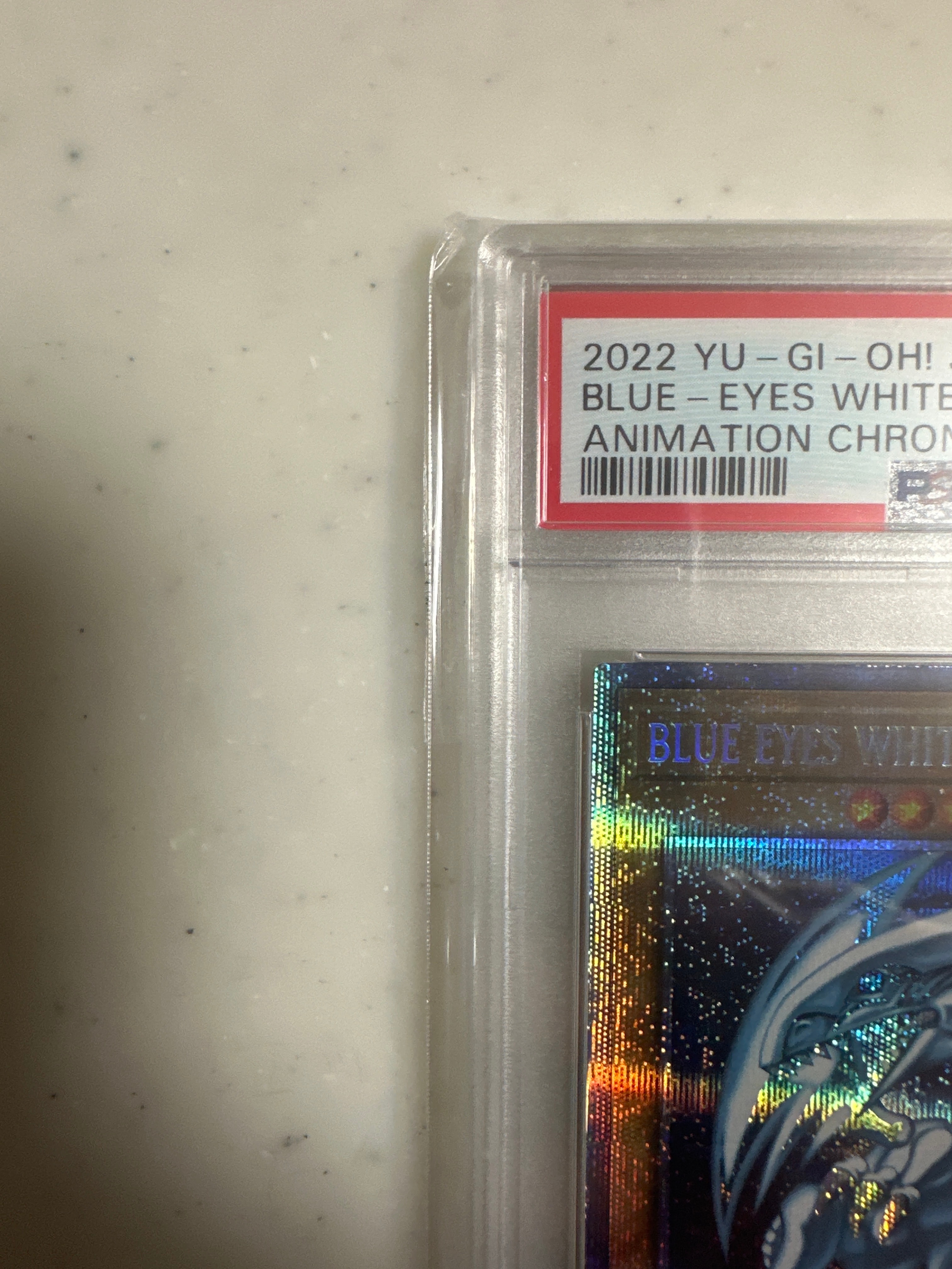 PSA 10]BLUE EYES WHITE DRAGON PSE[AC02-JP000](ANIMATION CHRONICLE