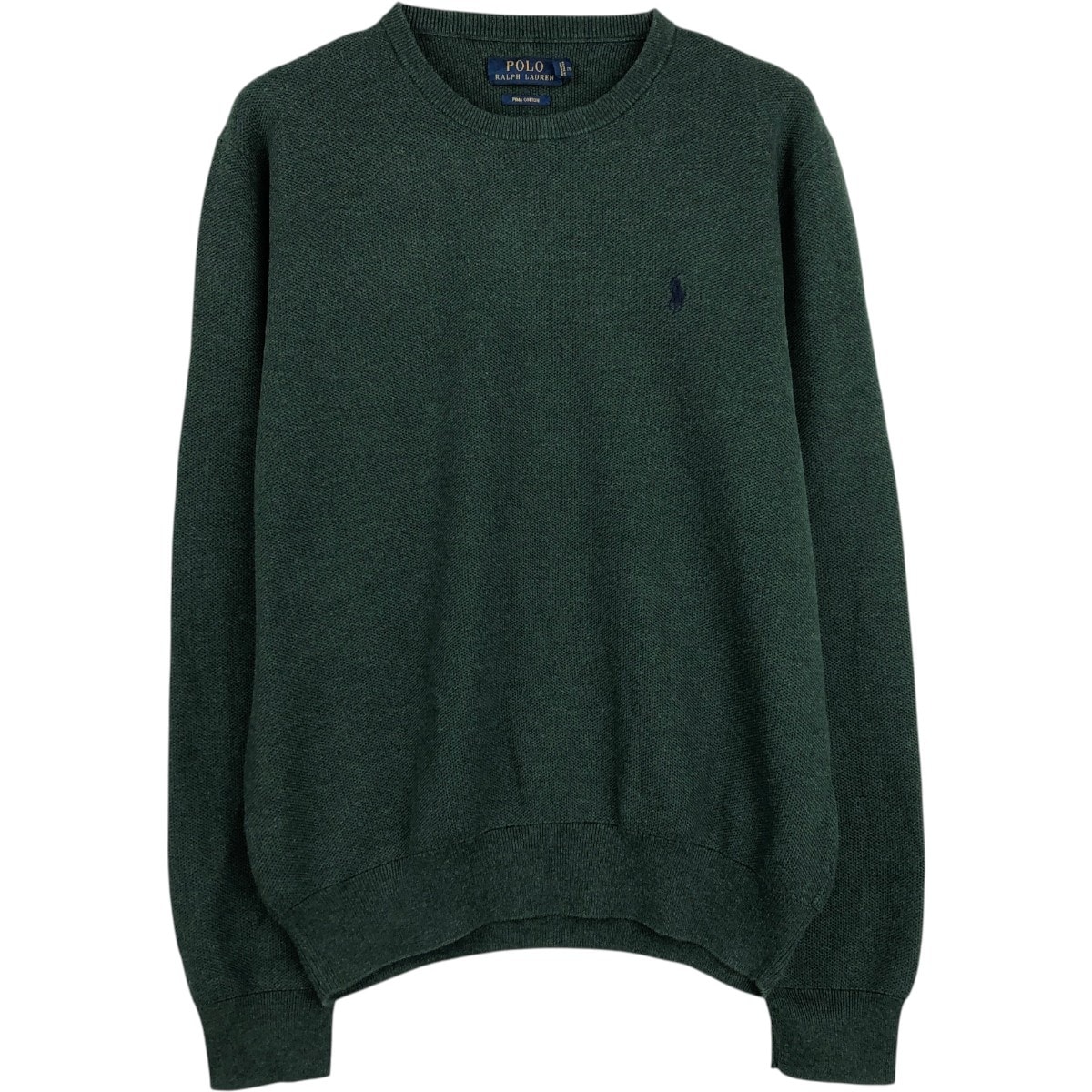古着 ラルフローレン Ralph Lauren POLO RALPH LAUREN コットンニットセーター メンズM相当/eaa678694