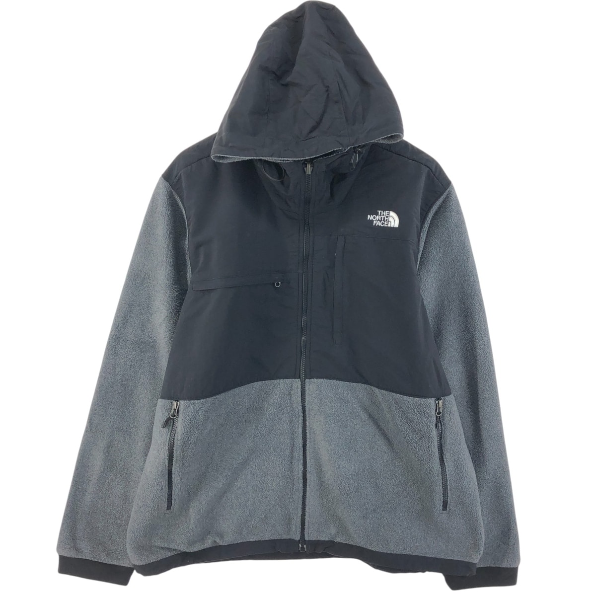 古着 ザノースフェイス THE NORTH FACE デナリフーディー ナイロンxフリースパーカー メンズXL相当/eaa525925