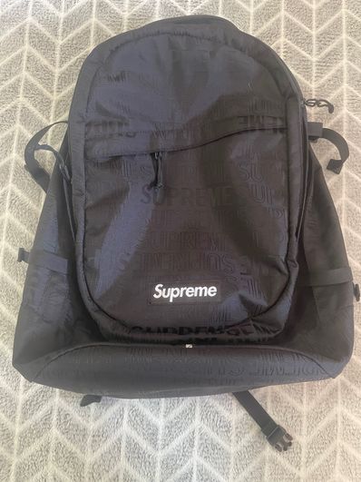 Supreme 19SS Backpack "Black"