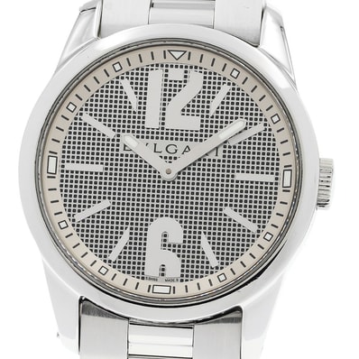 ☆美品 ★保 ブルガリ ソロテンポ ST37S クォーツ メンズ 【中古】