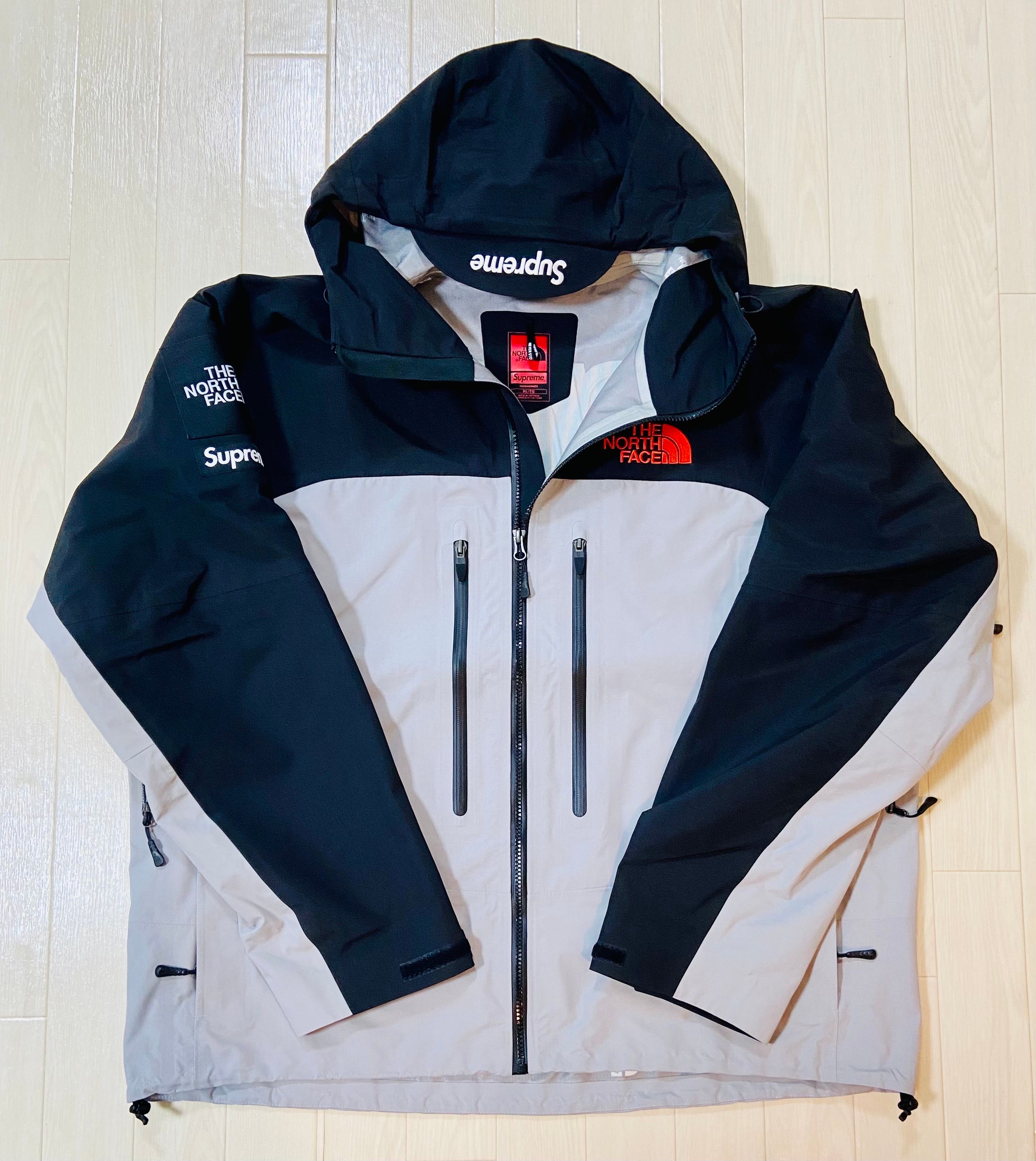 Supreme x The North Face Taped Seam Shell Jacket "Grey"
