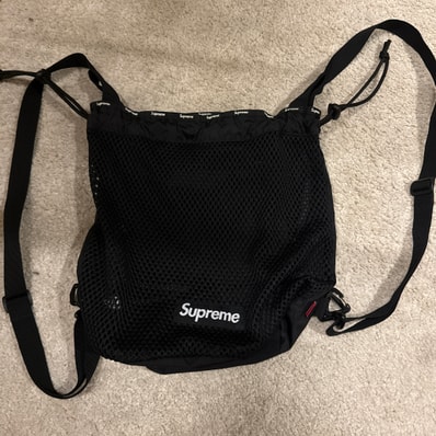 Supreme Mesh Small Backpack "Black"