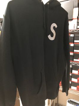 Supreme Swarovski® S Logo Hooded Sweatshirt 特売オンライン シュプリーム スワロフスキー エスロゴフーディー スウェット パーカー