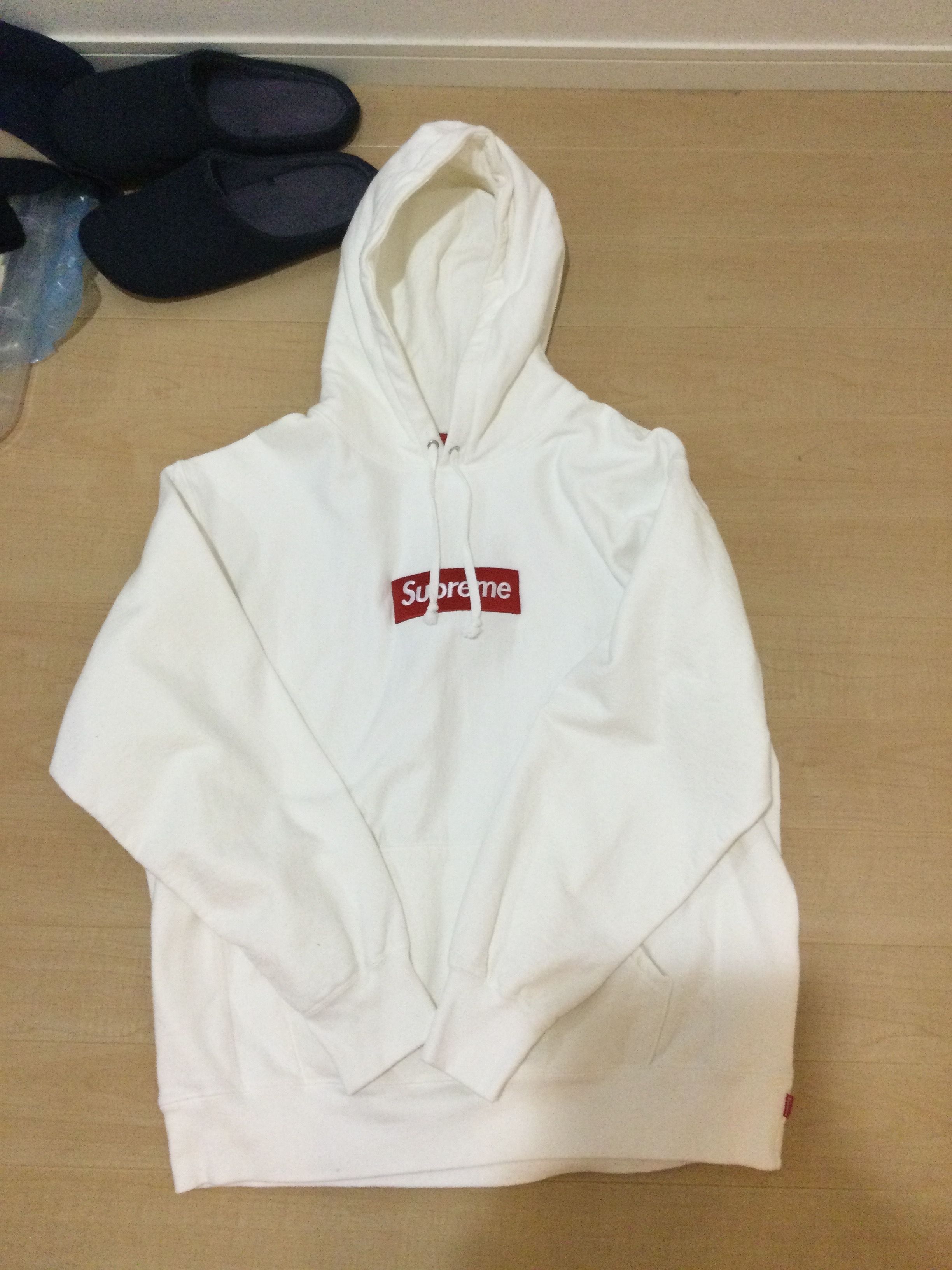 Supreme Box Logo Hooded Sweatshirt "White" (21FW)