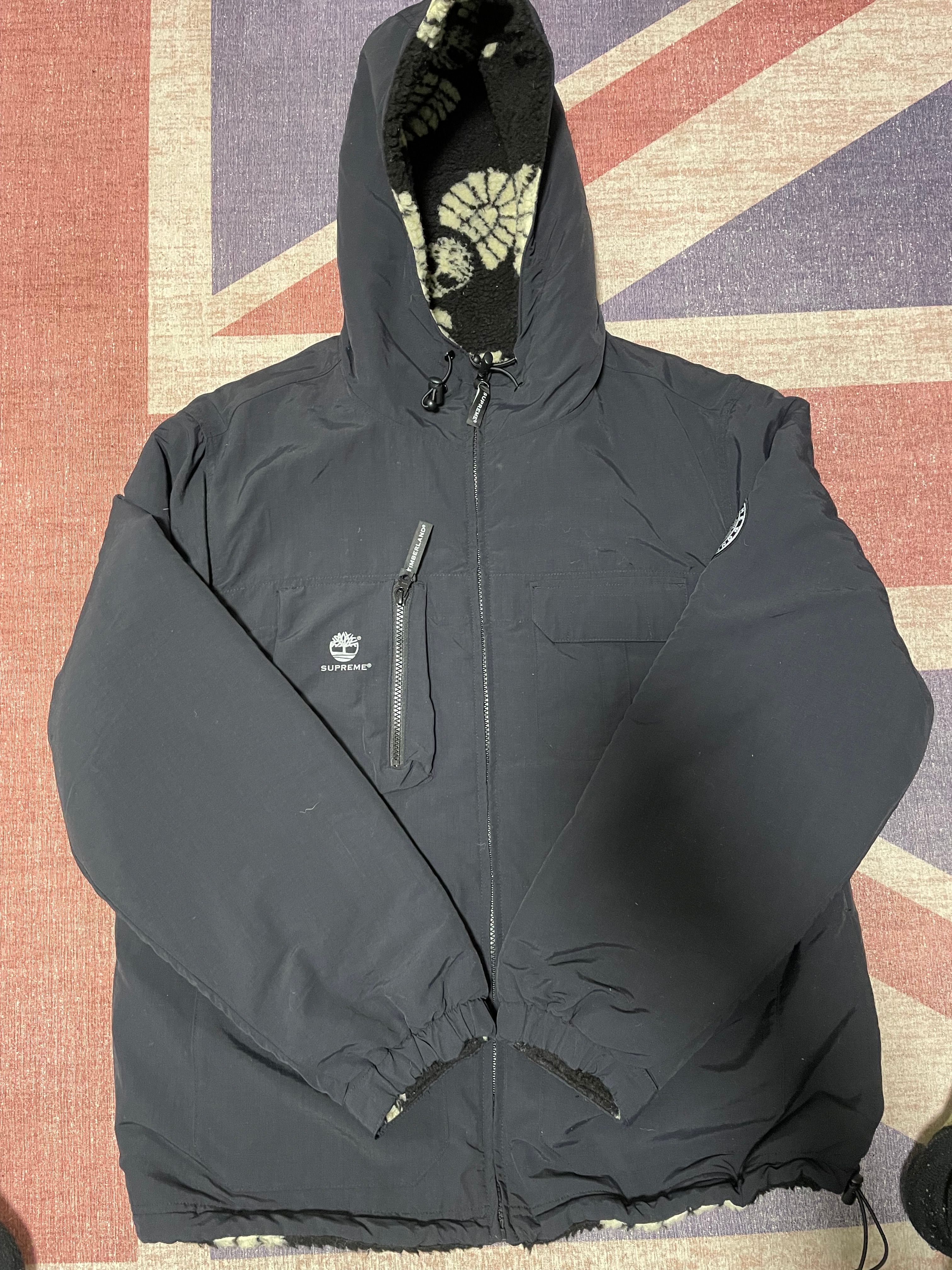 Supreme Timberland Reversible Ripstop Jacket "Black"