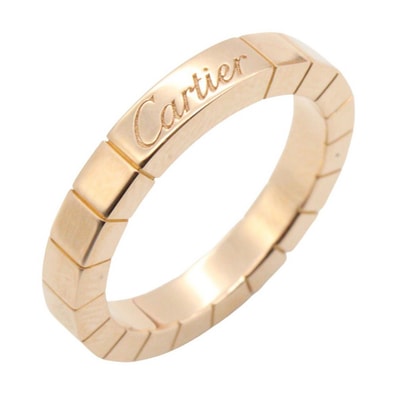 カルティエ CARTIER ラニエール リング リング・指輪 ジュエリー K18PG(ピンクゴールド) レディース ゴールド系 【中古】