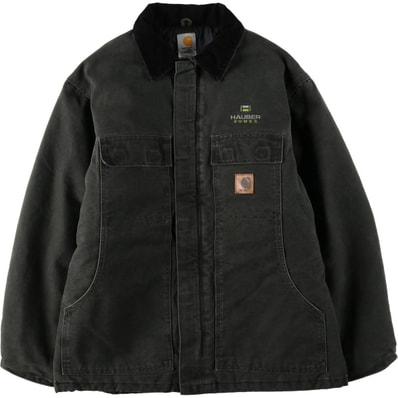 古着 00年代 カーハート Carhartt トラディショナルコート 中綿入り ダックワークジャケット メンズL相当/eaa645751