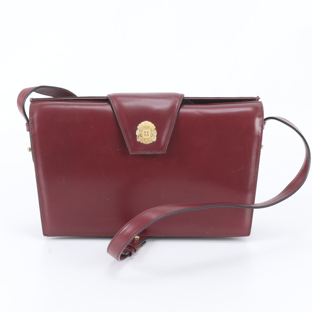 ■美品 セリーヌ ショルダーバッグ レザー