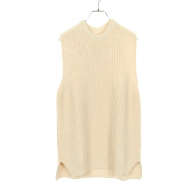 セリーヌ CELINE ニット ベスト 衣料品 トップス カシミヤ シルク レディース ホワイト系 【中古】