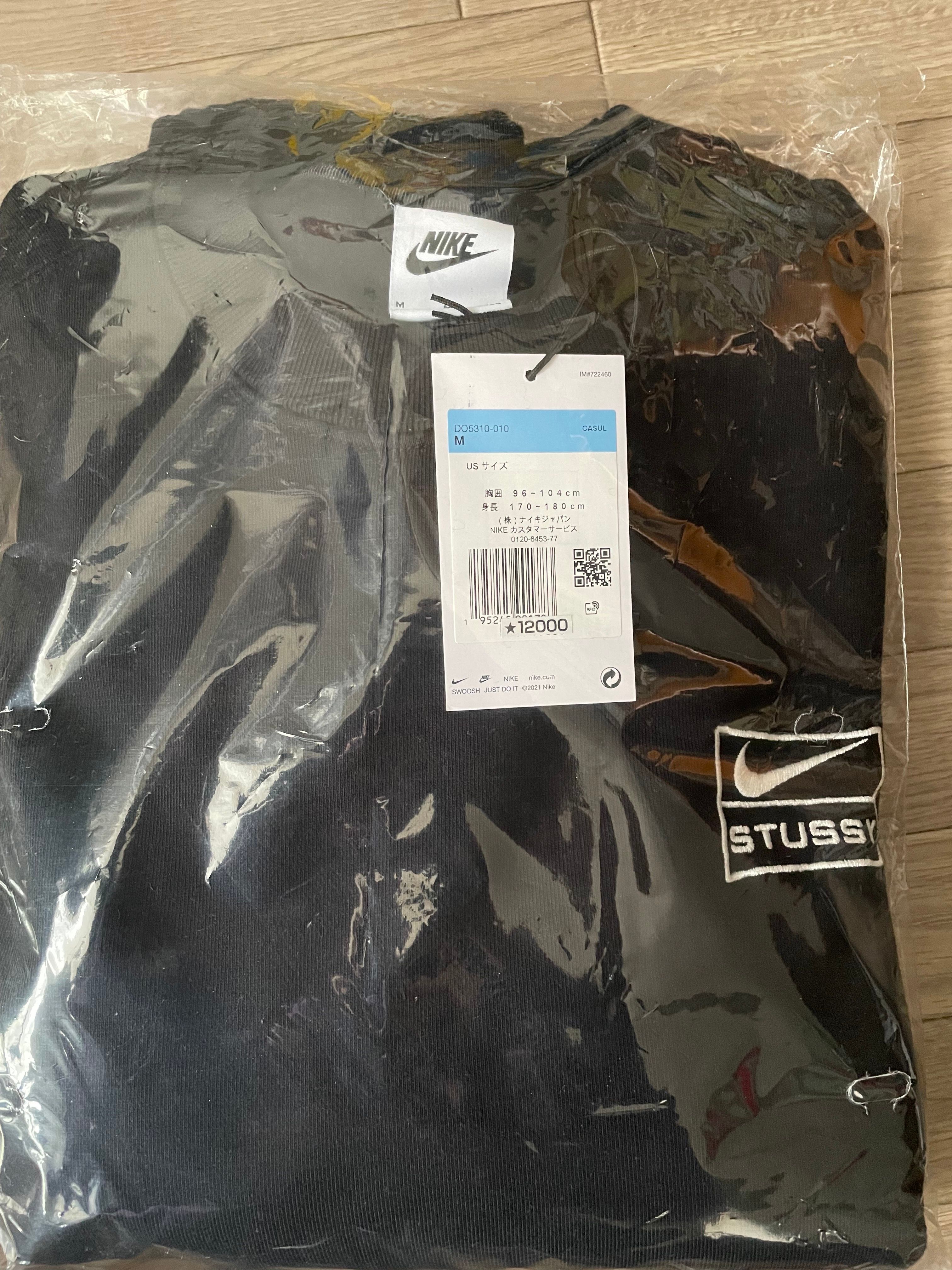 Stussy x Nike Wash Crew (US Size) "Black" DO5310-010