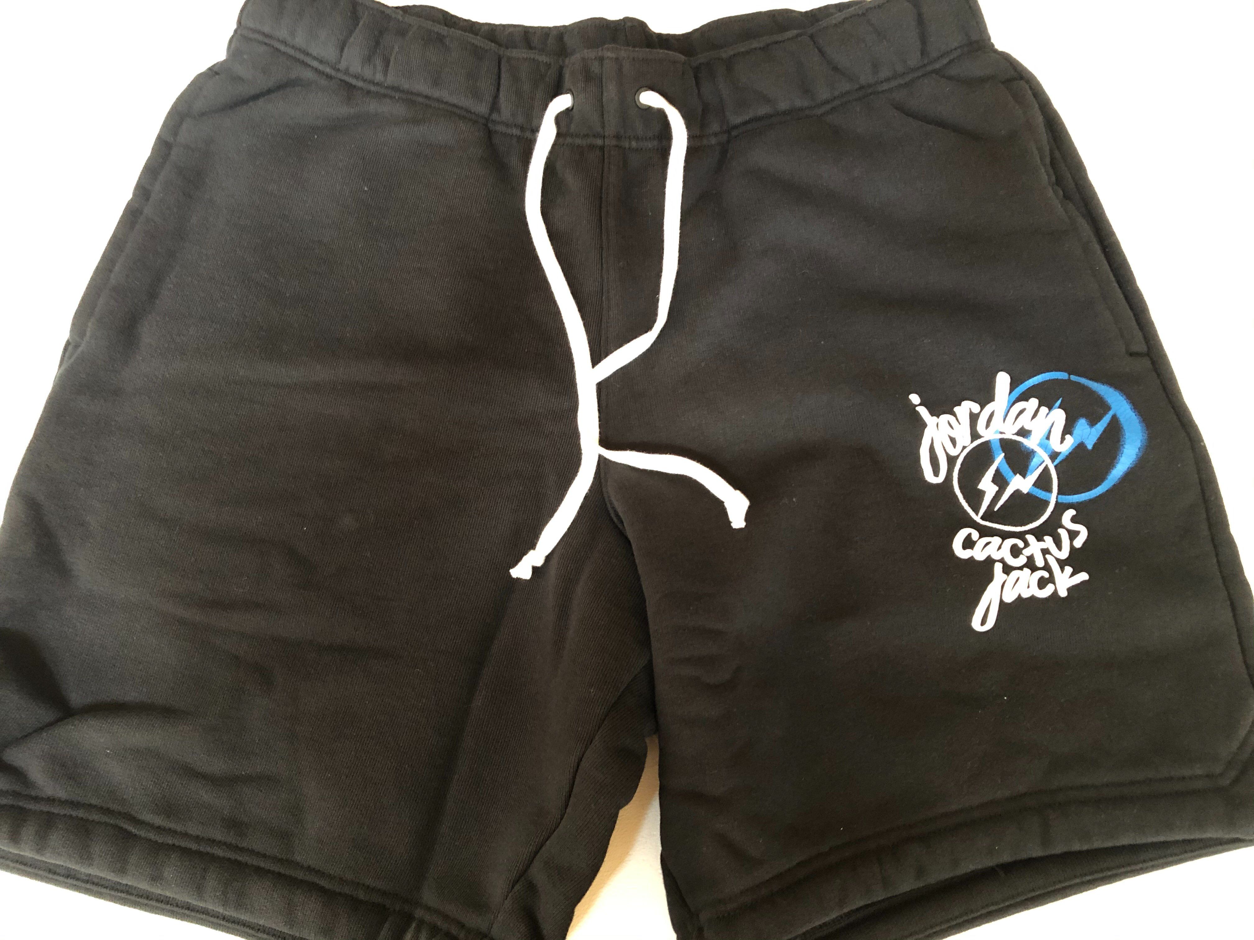 Air Jordan Travis Scott Fragment Shorts "Black" DJ0617-010 / DJ0618-010