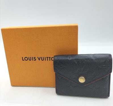 Louis Vuitton Zoe Wallet Monogram Empreinte "Marine Rouge"