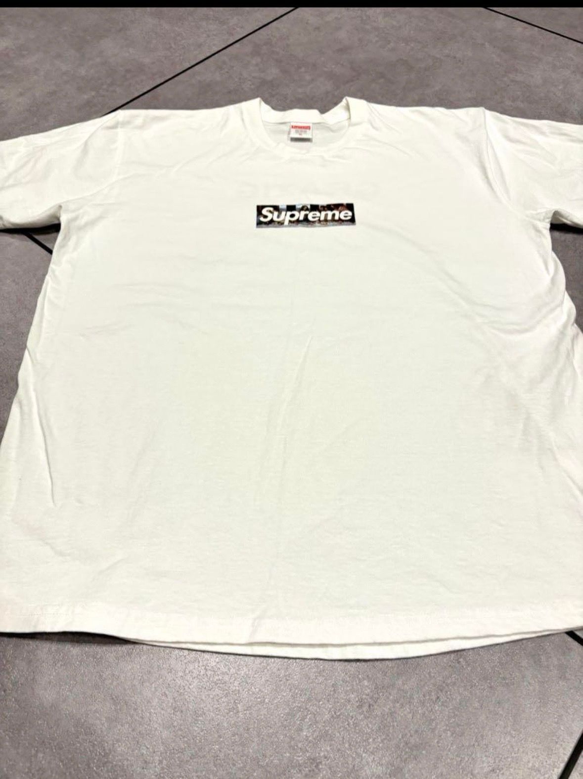 Supreme Milan Box Logo Tee Milan Only "White"
