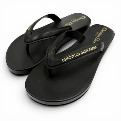極美品 クリスチャンディオール サンダル DIORSEA レディース 36
