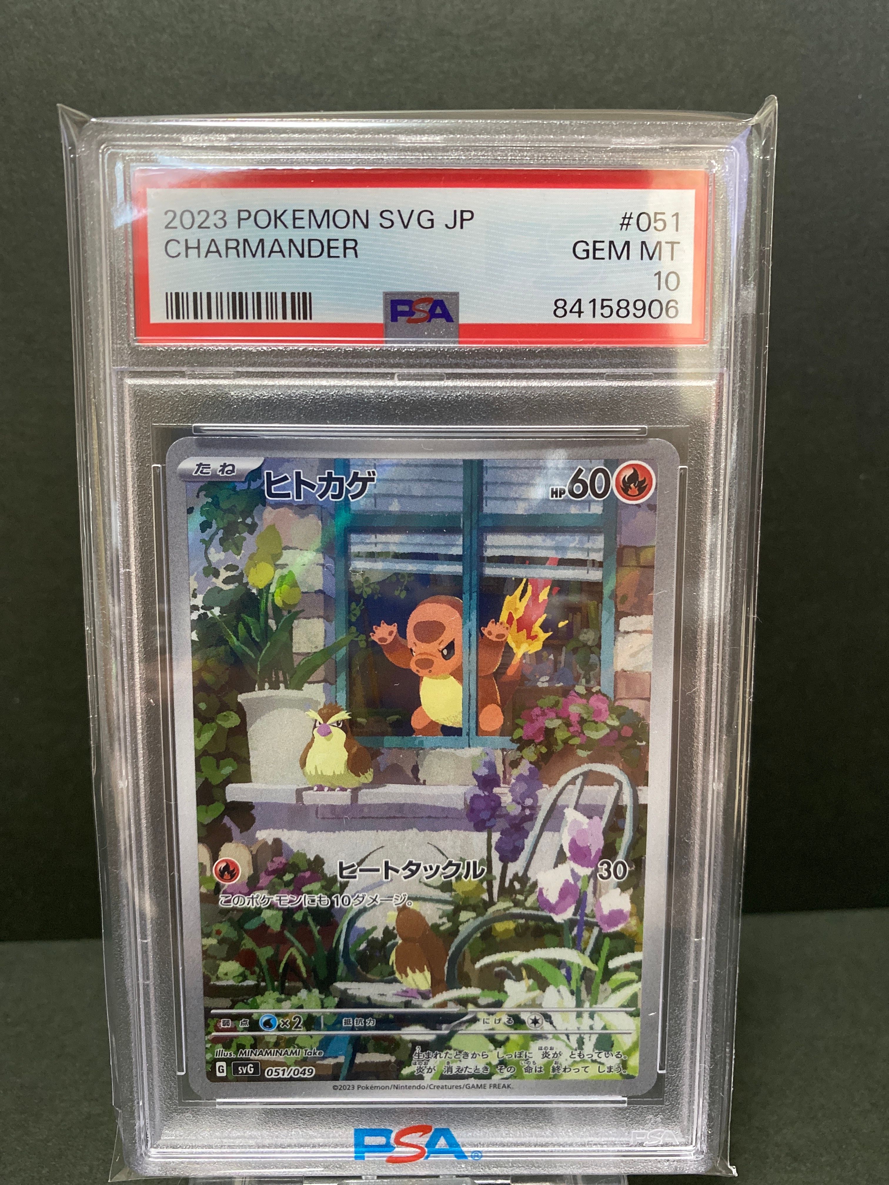 ヒトカゲ :フルイラスト [SVG 051/049](スペシャルデッキセットex「フシギバナ・リザードン・カメックス」)